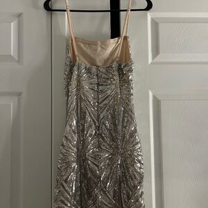 Lost In Your Eyes Silver Sequin Bodycon Mini Dress
Lulus